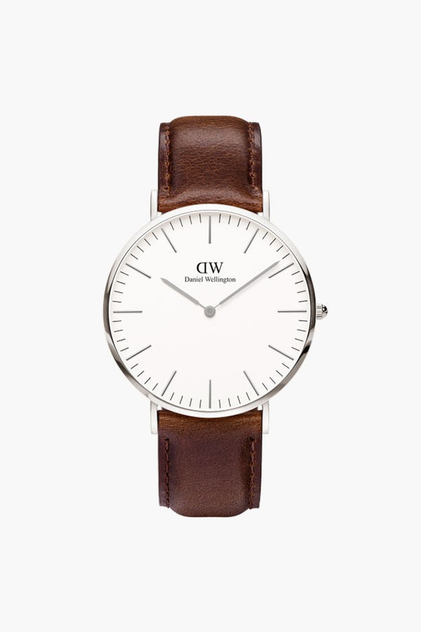 Classic 40Mm Silver Bristol Watch | Tuckernuck (US)