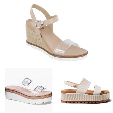 Thinking of these instead of booties for a concert. I’ll wear a cute tee and denim shorts. I love the top wedges but am afraid I’ll be uncomfortable after such a long day. They are not that tall though… thoughts?

#LTKShoeCrush #LTKParties #LTKFindsUnder100