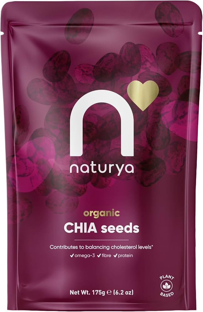 Naturya Organic Chia Seeds 175g Packed with Iron & Calcium | Amazon (UK)