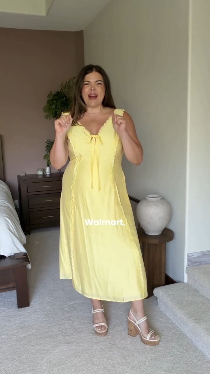 Oh Walmart, you are THAT GIRL 💃 #size14 #size12 #walmart #midsize #summeroutfit midsize, size 12, size 14, mom style, curvy outfit