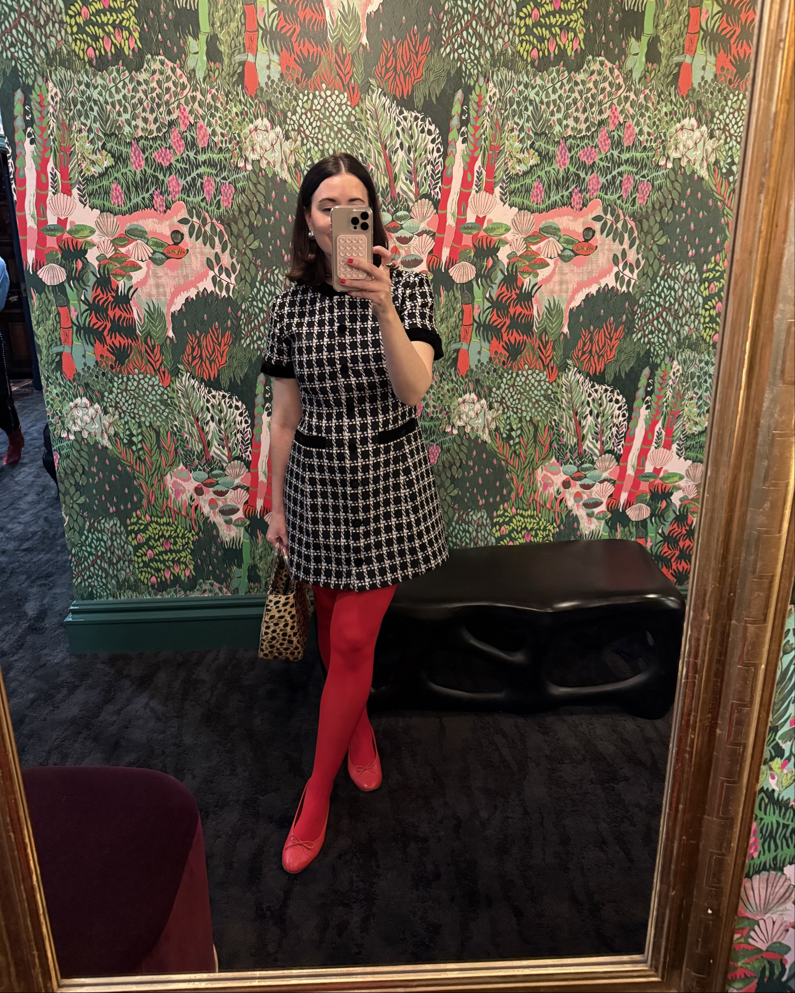 My dress that’s perfect for the holidays is currently 25% off. ❤️ This dress runs true to size- I’m wearing the medium. Also linked my red tights  

#LTKHoliday #LTKSaleAlert #LTKOver40