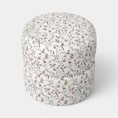 Charm School Lifting Storage Dorm Ottoman Printed Floral - Threshold\u2122 | Target