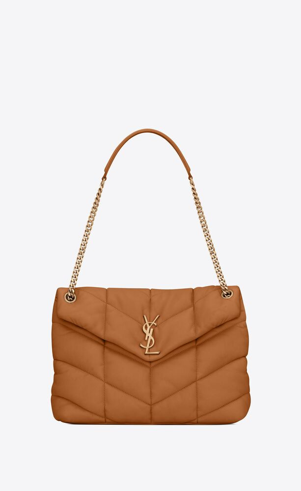 Saint Laurent monogram bag with a flap, decorated with iconic YSL signature. | Saint Laurent Inc. (Global)