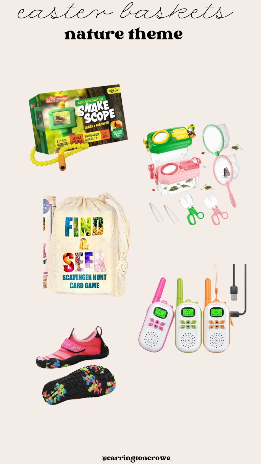 Easter basket ideas for my nature kiddos! 

#LTKKids #LTKSeasonal #LTKSaleAlert