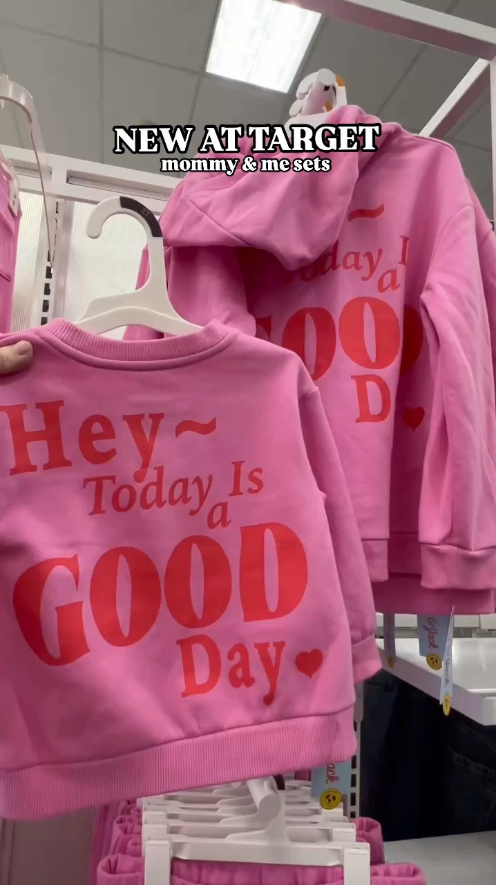 These mommy & me sets at target are so cute! Perfect for Valentine’s Day!  🩷

#LTKBaby #LTKWatchNow #LTKFamily