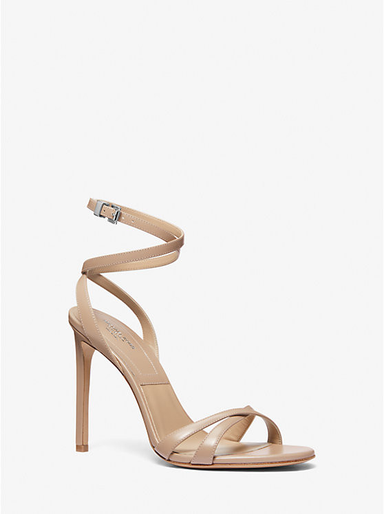 Chrissy Leather Sandal | Michael Kors US