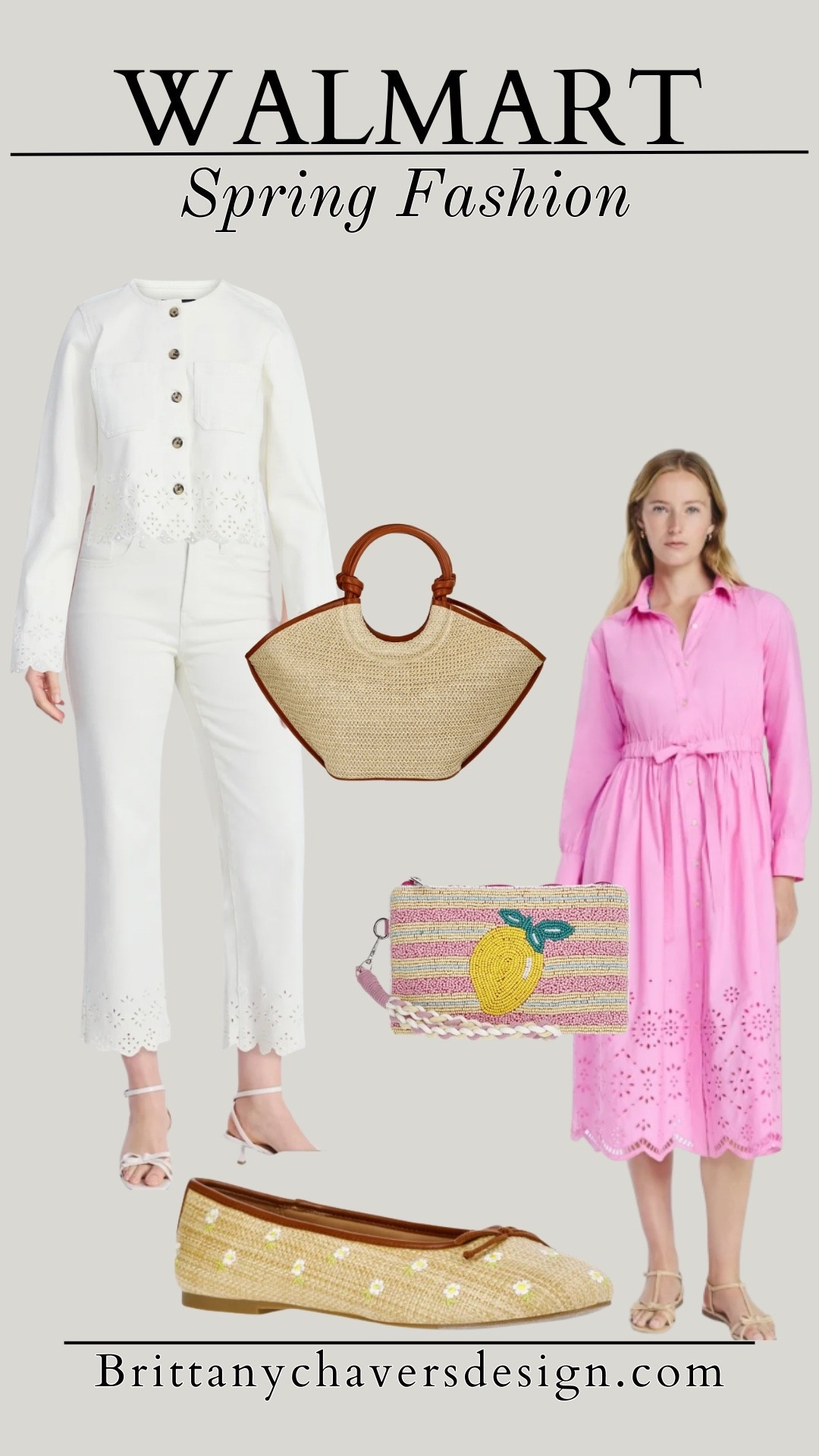 Walmart has some really pretty fashion pieces right now that are designer inspired but affordable! 

#LTKootd