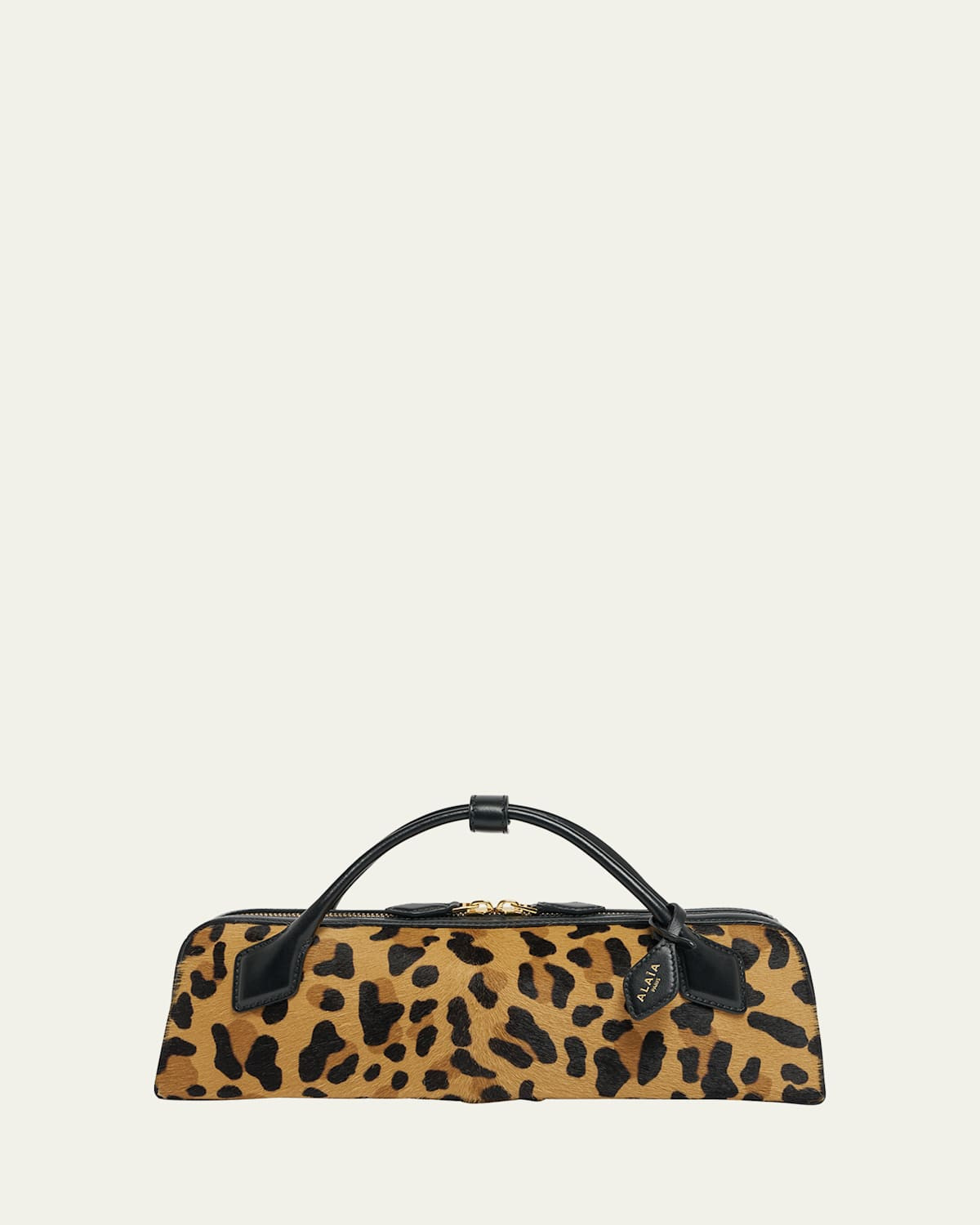 Le Teckel Clutch Bag in Leopard Calf Hair | Bergdorf Goodman