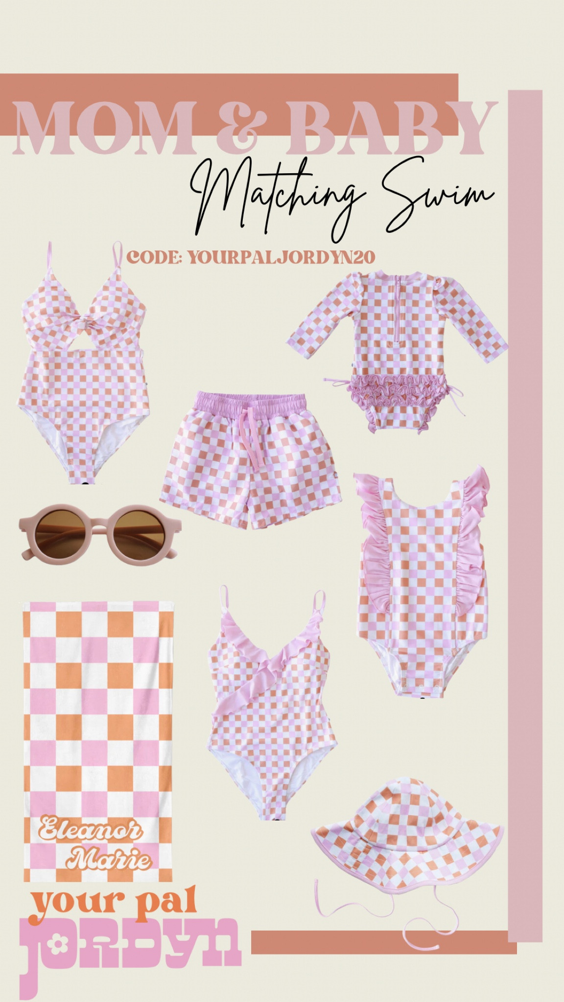 MOM & BABY MATCHING SWIM: looking for family matching swimsuits? These come in suit options for mom, baby & toddler, and dad trunks! Code YOURPALJORDYN20 works sitewide!

Baby swimsuits, toddler swimsuits, family matching, mommy & me

#LTKswim #LTKbaby #LTKunder50