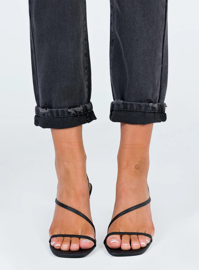 Billini Montague Heels Black | Princess Polly US