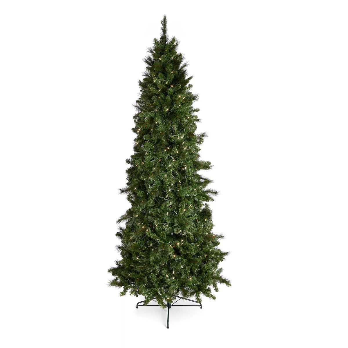 Home Heritage Cashmere Quick Set 12 Foot Artificial Holiday Tree Prelit with 800 White & Color LE... | Target