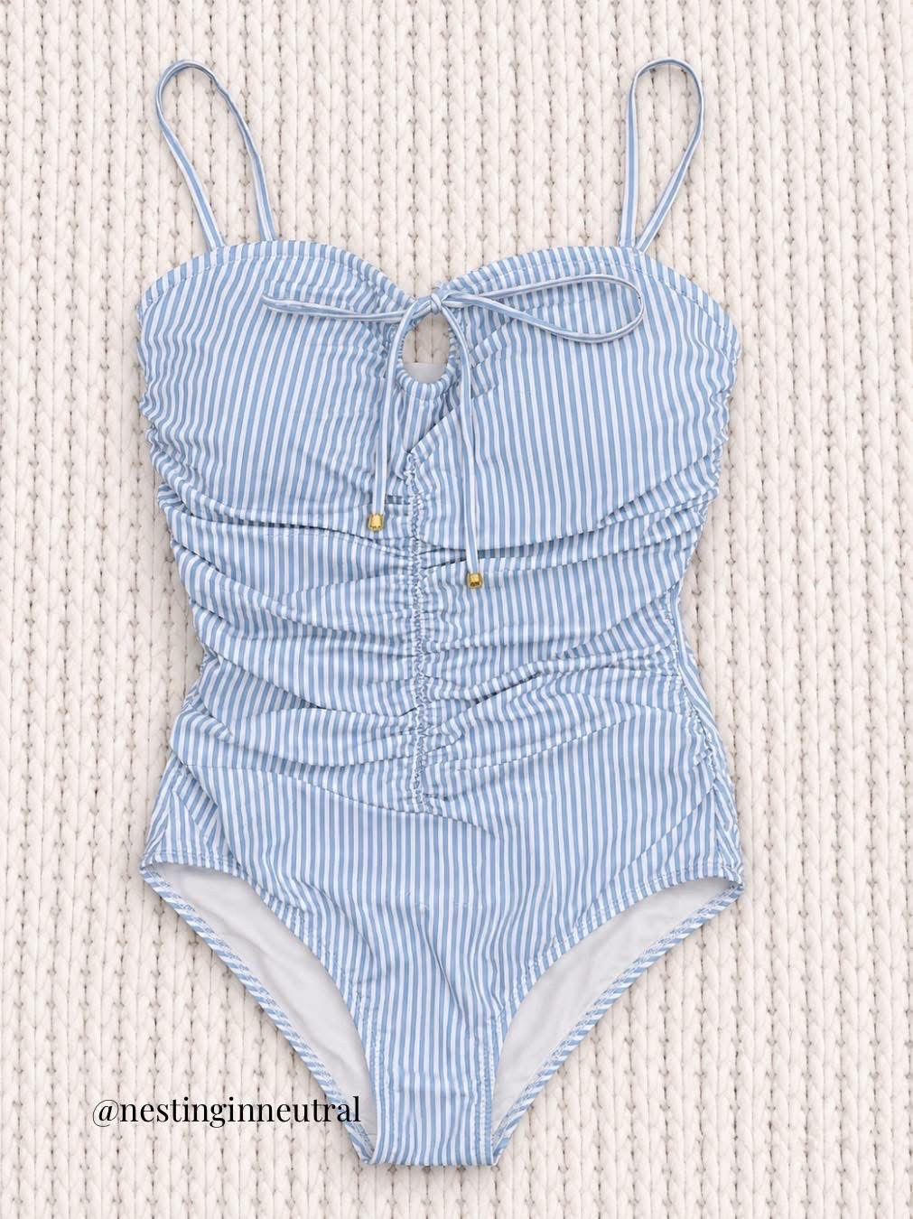 #1 NEW RELEASE! I mean... it's perfect. 😍 Tummy control, adorable prints and I just love the tie top! Gingham is trending big time so I scooped up this beautiful blue- sooo many good ones to choose from!

#LTKTravel #LTKU #LTKSeasonal