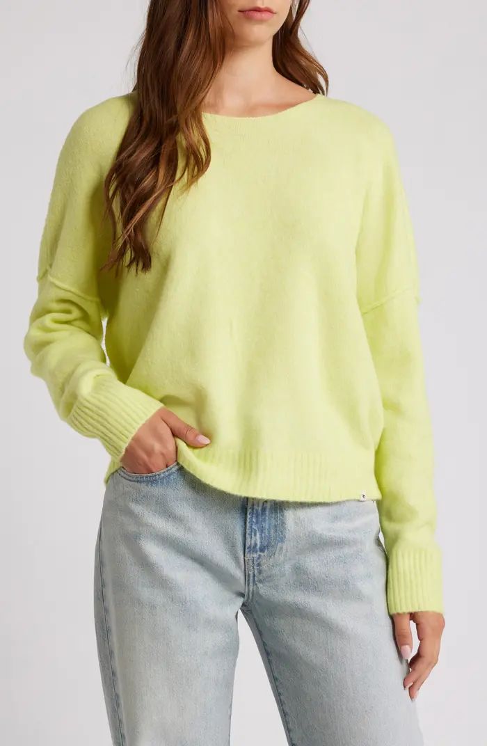 Rip Curl Emily Crewneck Sweater | Nordstrom | Nordstrom