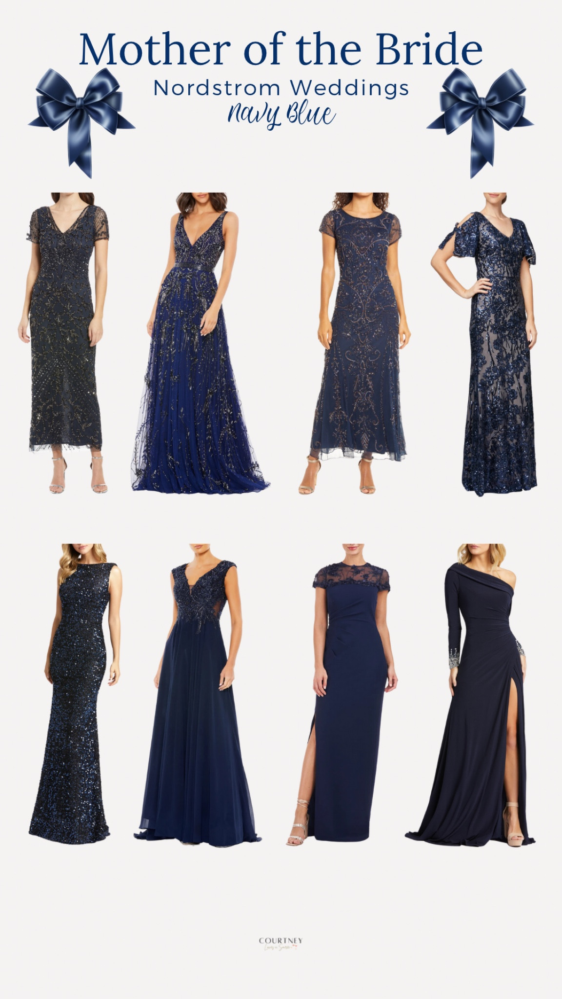 Dive into the depth of navy blue with this exquisite collection of mother of the bride dresses from Nordstrom Weddings. Featuring a range of silhouettes from sequined sheaths to flowing gowns, these dresses are the epitome of elegance for any sophisticated wedding. The luxurious lace and detailed beading add a touch of glamour, perfect for making the mother of the bride feel special and stylish. Explore these timeless pieces to find the one that will make the wedding day as memorable for the mother as it is for the bride. #MotherOfTheBrideDresses #NordstromWedding #NavyBlueGowns #WeddingFashion  #MotherOfTheBrideNavyDress”

#LTKwedding #LTKover40 #LTKmidsize