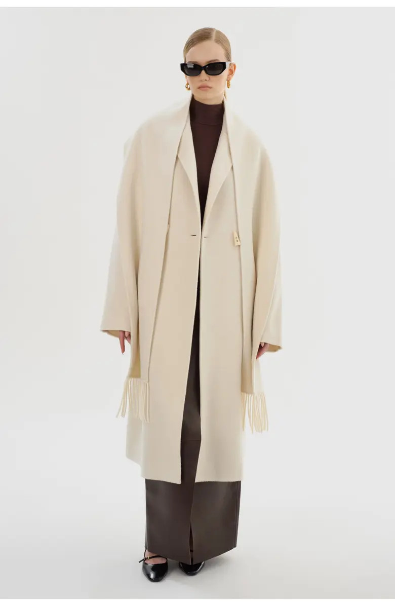 Twila | Wool Scarf Coat | Nordstrom