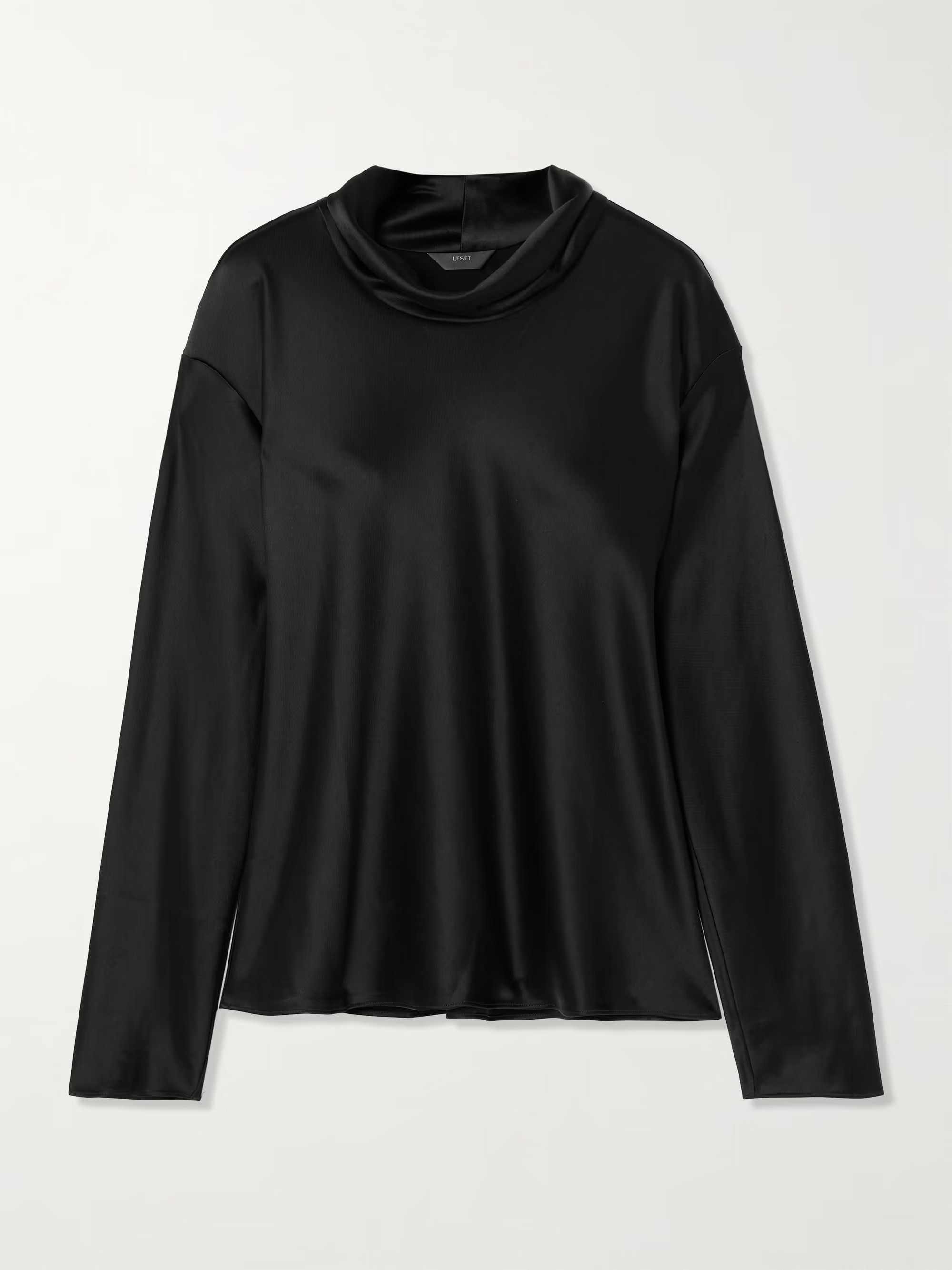 Barb draped satin blouse | NET-A-PORTER (UK & EU)