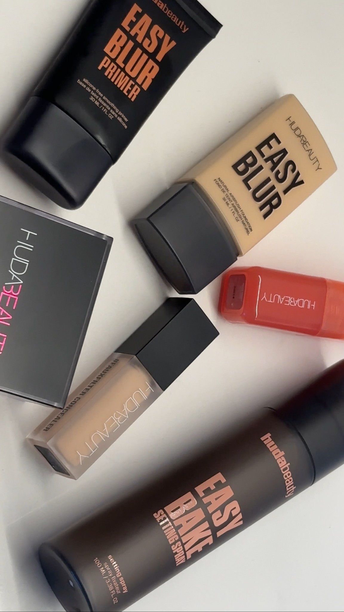 huda beauty has become one of my favorite beauty brands! their products are stunning and feel amazing on the skin 

my shades:
easy blur foundation - custard 
concealer - coconut flakes 
loose powder - sugar cookie
blush - watermelon pop & peach sorbet 

#LTKFindsUnder50 #LTKBeauty #LTKFindsUnder100