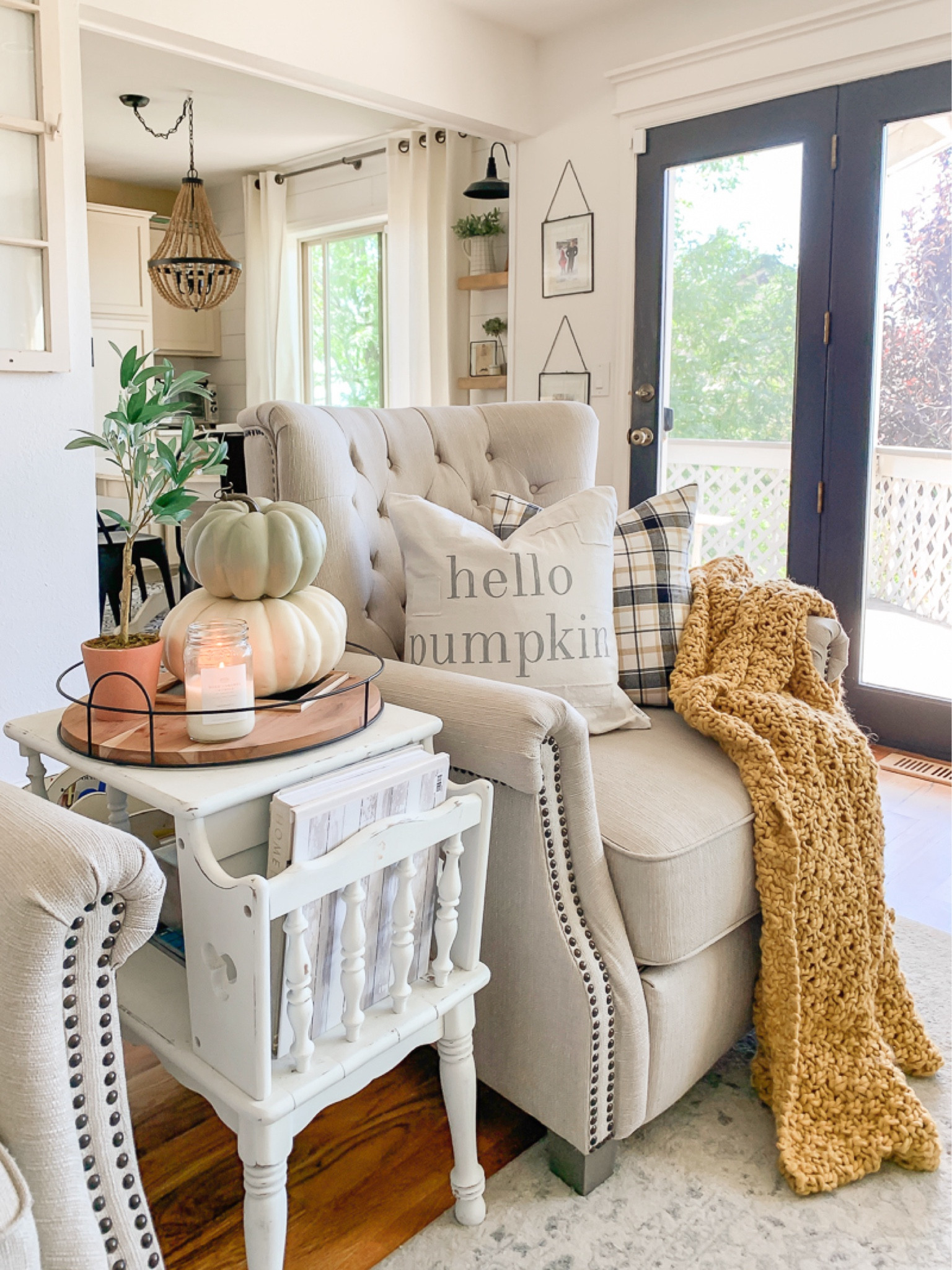 The recliner is from Walmart!! We loved these we our old house. 