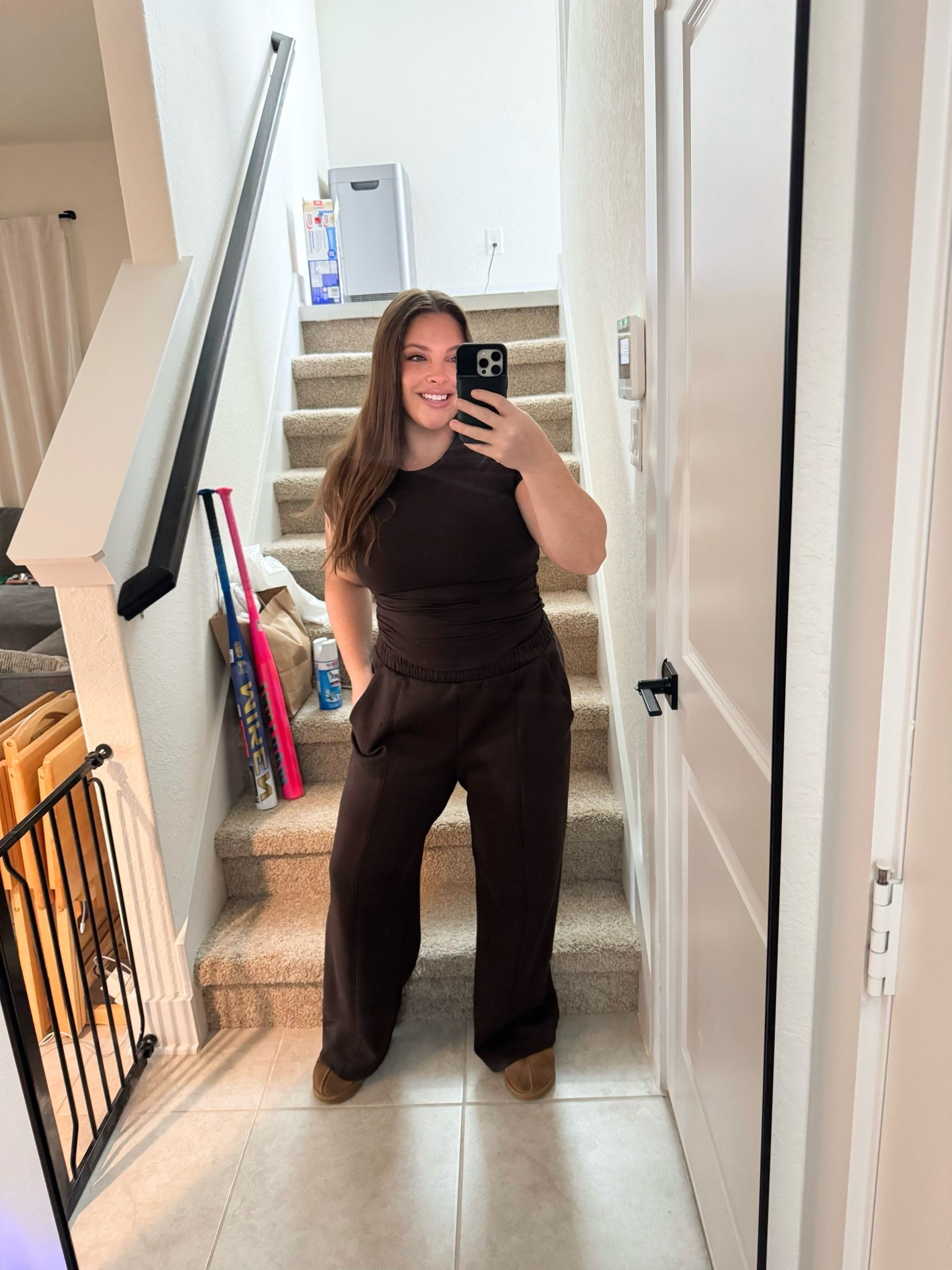 My favorite cozy WFH outfit. 

Something I can go to working to workout without changing is perfect. 

I’m a walking pad girl, so it really helps.

#LTKootd #LTKMidsize #LTKdayinmylife