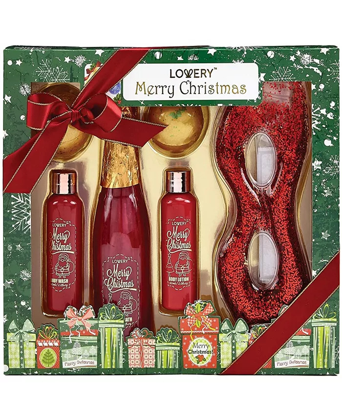 6-Pc. Christmas Bath and Body Gift Set | Macy's