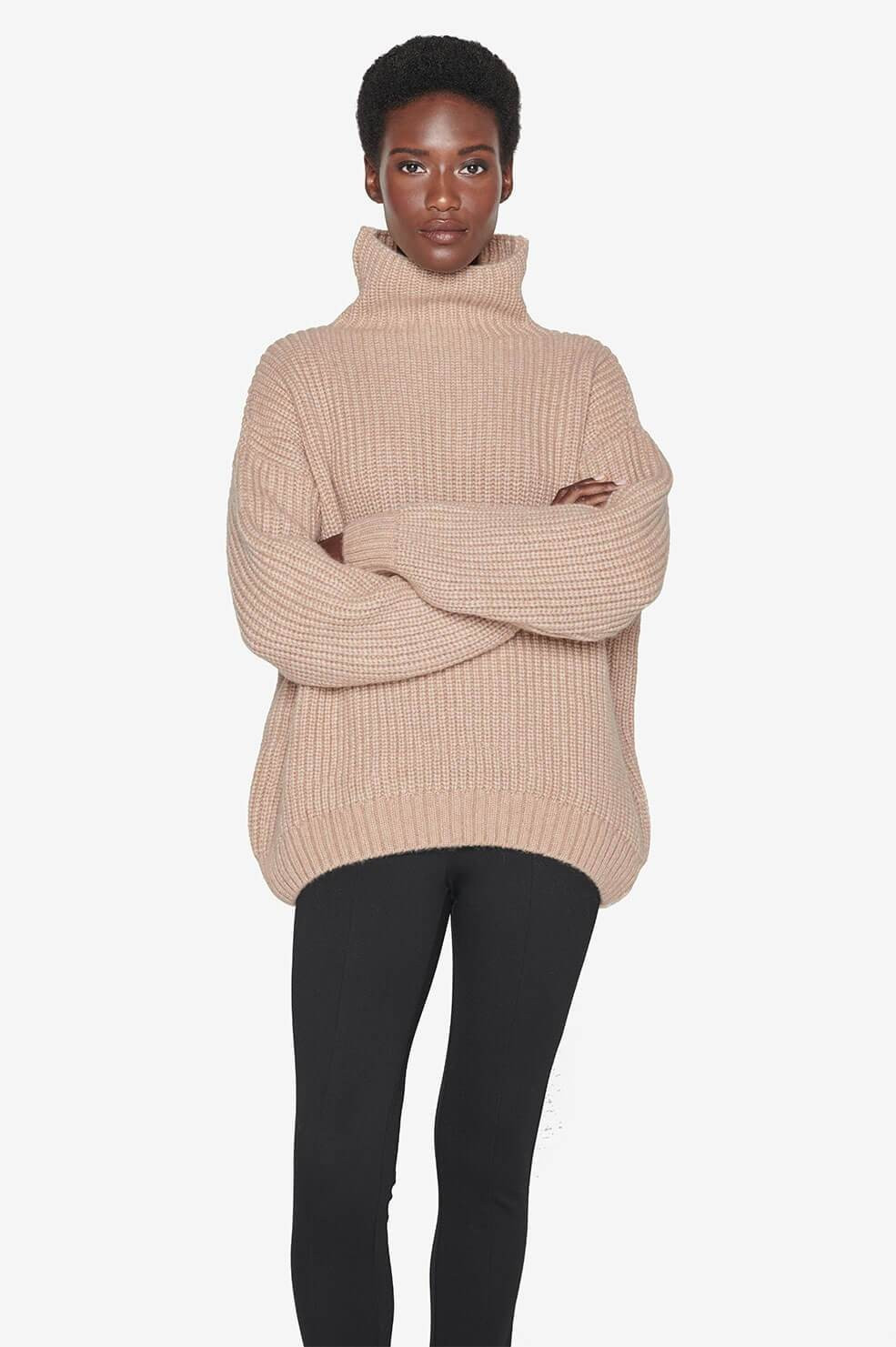 Sydney Sweater - Camel | Anine Bing