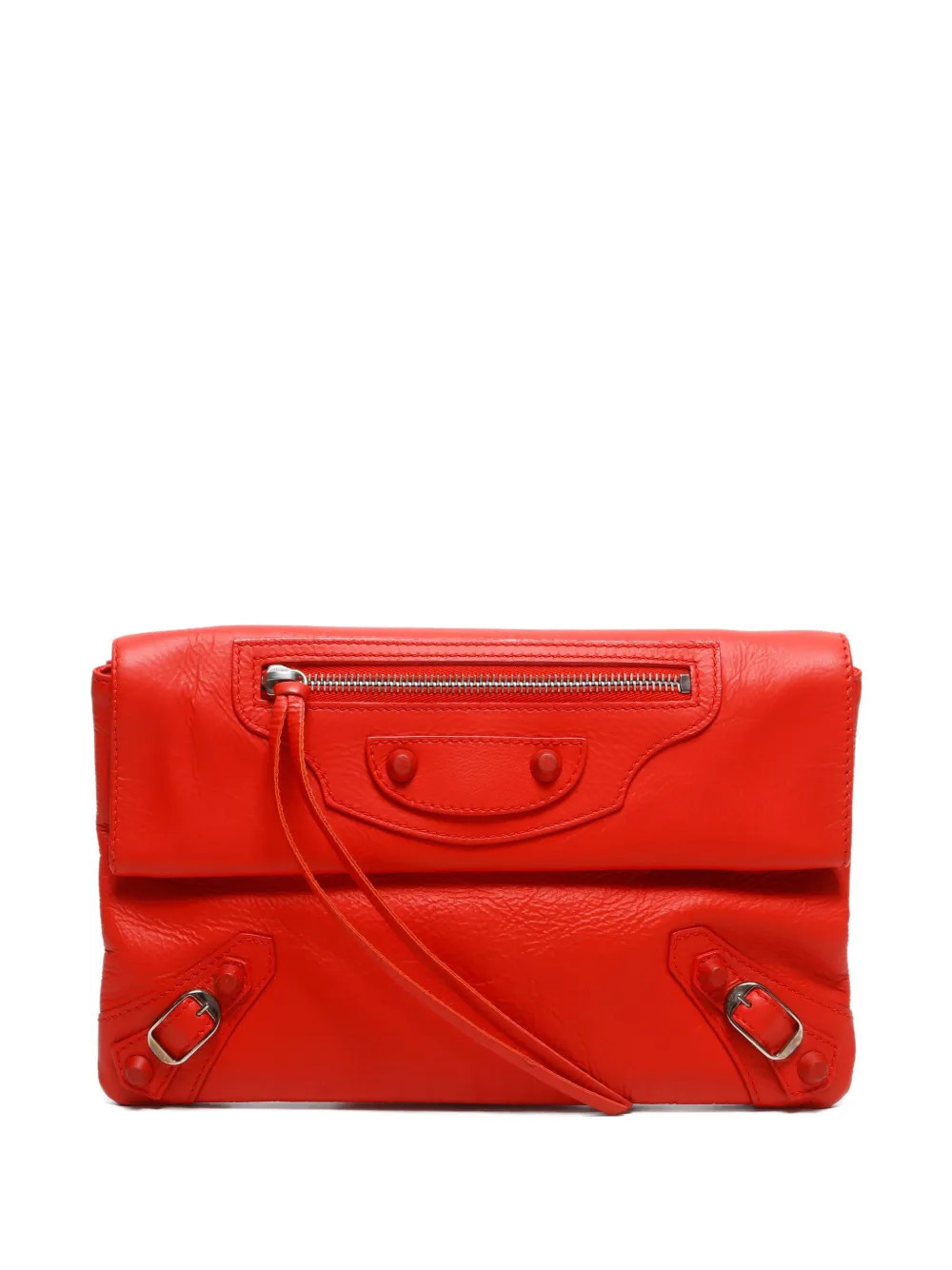 Balenciaga Pre-Owned 2010-2020 Envelope clutch bag - Orange | Farfetch Global