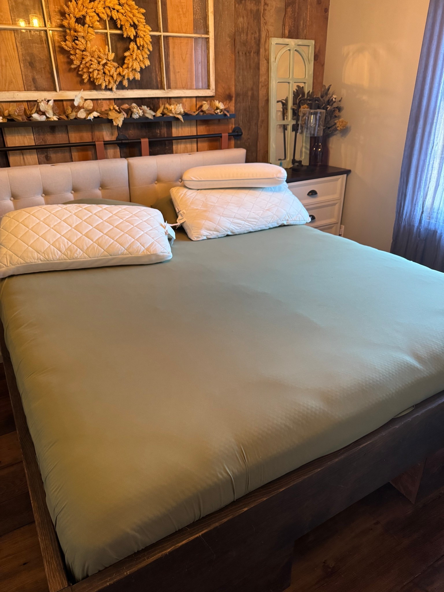 On Tuesdays we wash the bedding

So here’s our sheet set. I have two sets that I go back and forth between 

#LTKHome #LTKStyleTip