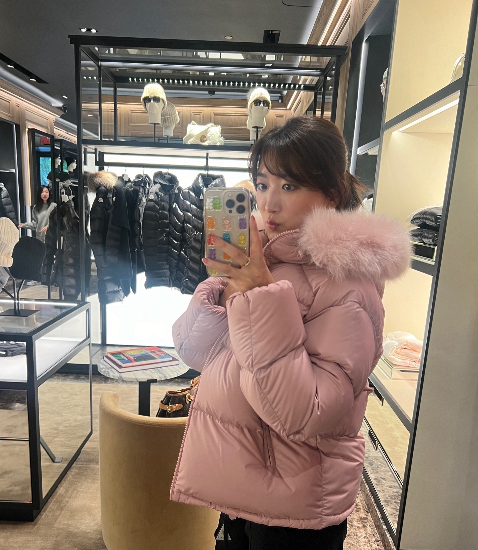 The prettiest pink - quilted down with removable shearling 🎀🌸 

#LTKGiftGuide #LTKSeasonal #LTKHoliday