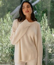 Cashmere Fisherman Sweater | Jenni Kayne