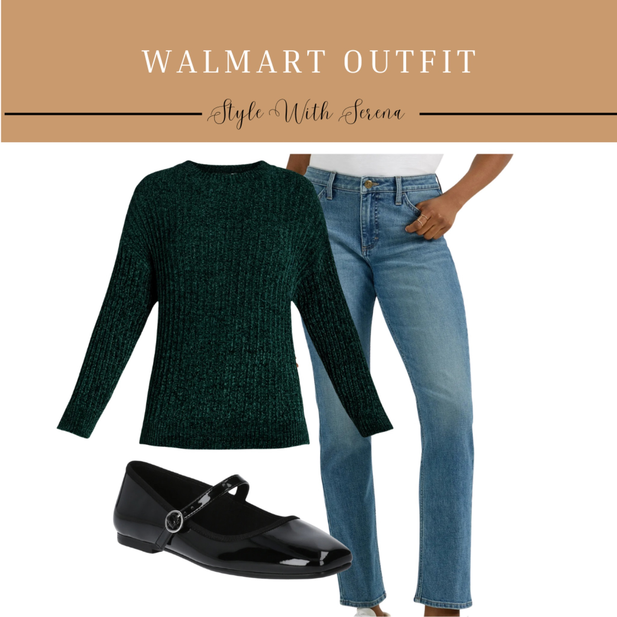 Walmart outfit, Walmart fashion, sweater, jeans, denim, flats, fall outfit 

#LTKStyleTip #LTKSeasonal #LTKFindsUnder50