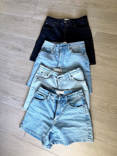 Ordered my favorite shorts from Abercrombie!! I love the curve love “dad shorts” 🫶🏼 all shorts are 20% off + extra 15% off with AFSHORTS at checkout! 




Abercrombie shorts // denim shorts // 7 in shorts // dad shorts // summer style // Bermuda shorts // summer outfit // sale alert 

#LTKsalealert #LTKunder50 #LTKstyletip