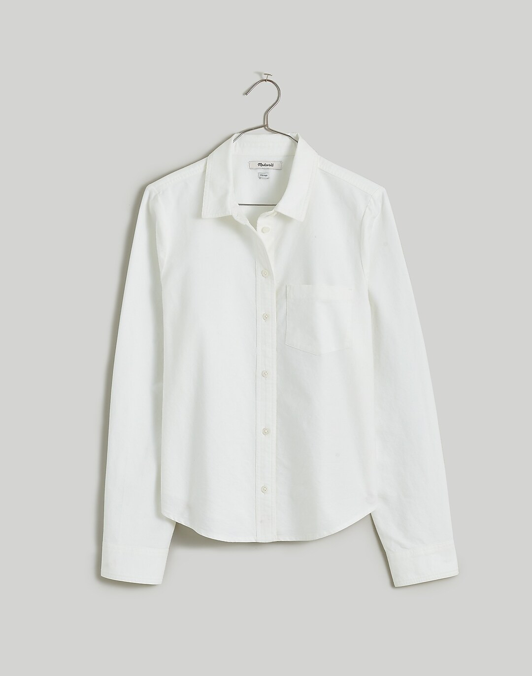 Oxford Button-Up Shrunken Shirt | Madewell