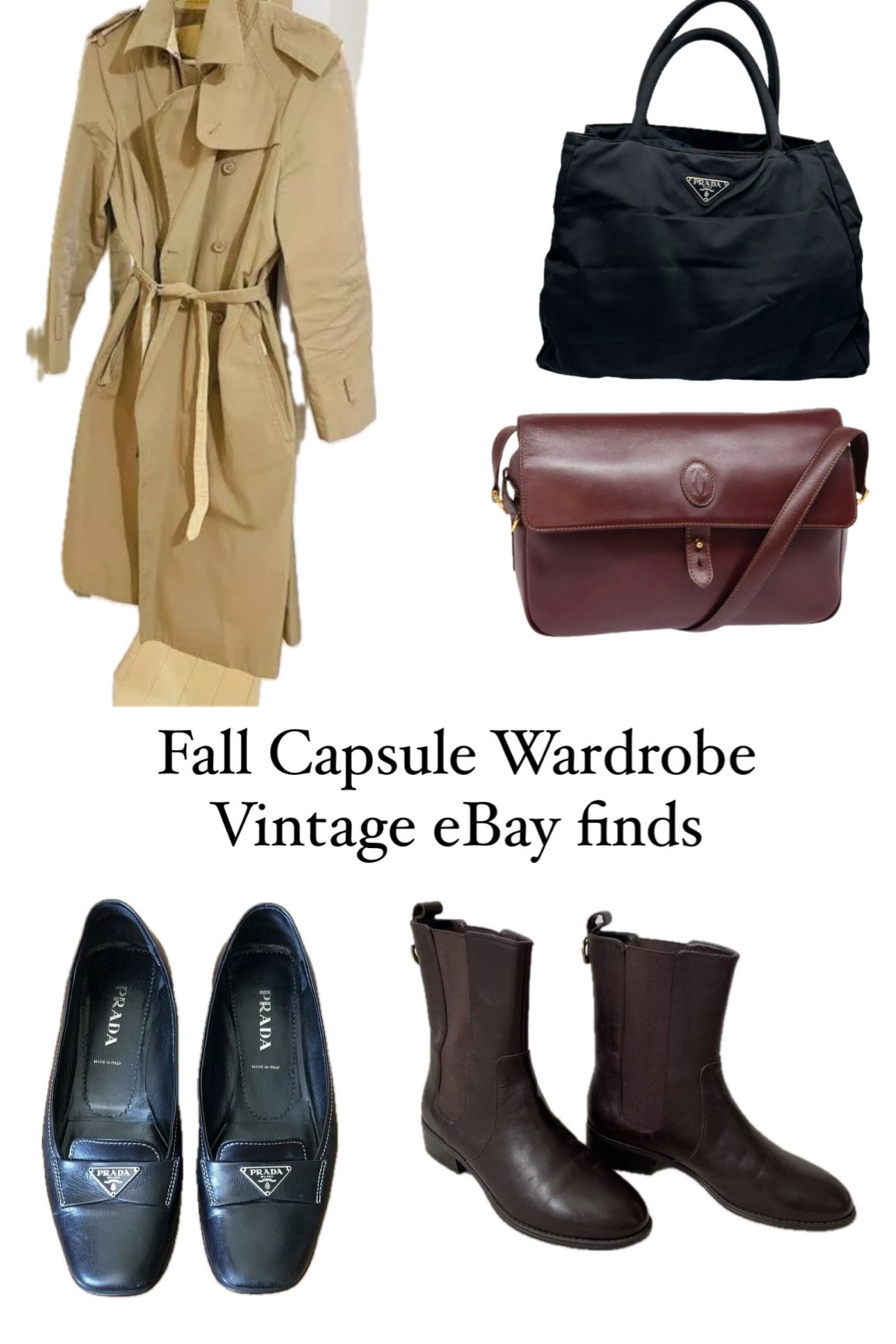 Fall capsule wardrobe. Vintage eBay designer finds 

#LTKFindsUnder100 #LTKSeasonal