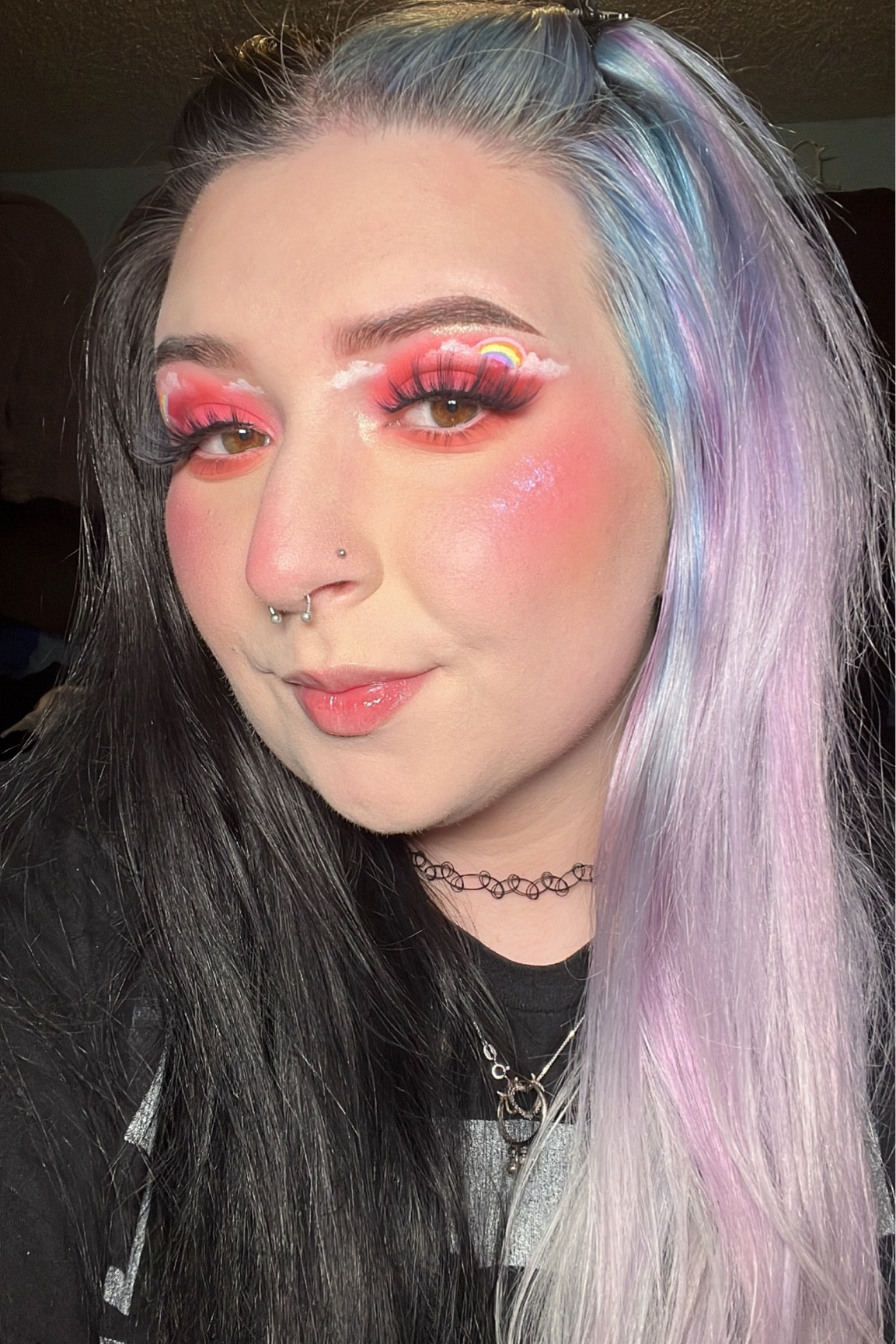 rainbow cloud makeup 

#LTKbeauty #LTKunder100 #LTKunder50