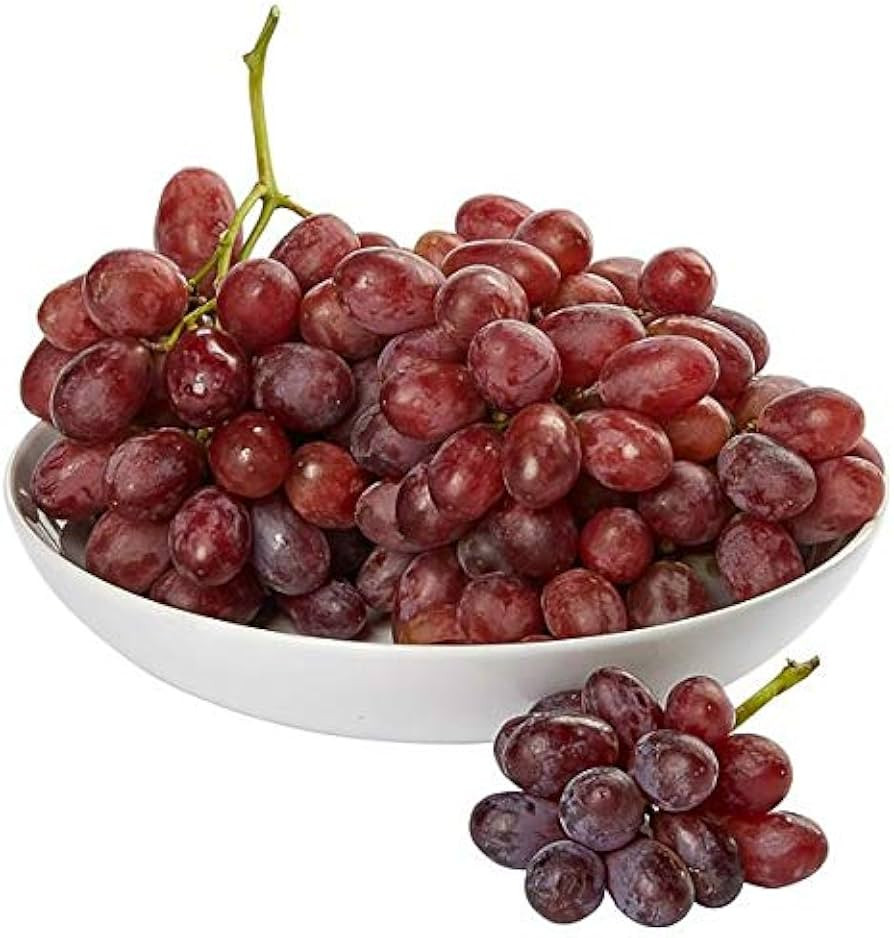 Evaxo Organic Red Seedless Grapes, 4 lbs .#B | Amazon (US)