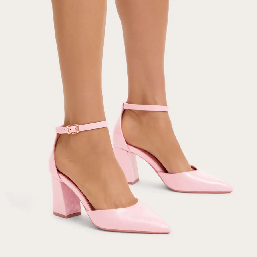 REFINED COURT Pale Pink Pointed Toe Court Heel by CARVELA | Carvela