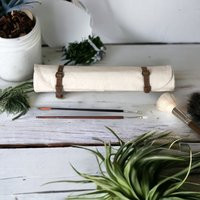 Handmade Artist Roll - One-Of-A-Kind Large Organizer For Long Paint Brushes & Tools Unique Gift Idea | Etsy (US)