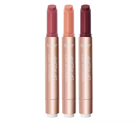 Make Your Selection: tarte Maracuja Juicy Lip Plump Bloom Trio | QVC