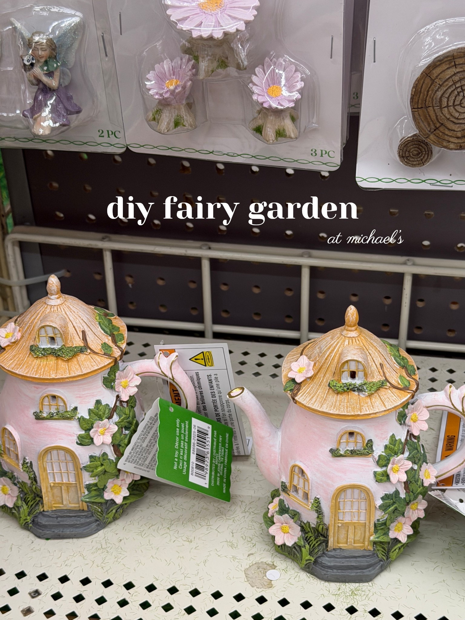 Michael’s currently has some of the cutest supplies to make your own fairy garden! Linked a bunch of cute miniature options! 🧚🏼‍♀️🏡⛲️🪴✨💗

#craft #crafts #crafty #diy #hobby #hobbies #craftyhobbies #analoghobbies #fairygarden #garden #miniatures  

#LTKFindsUnder50 #LTKSeasonal #LTKHome