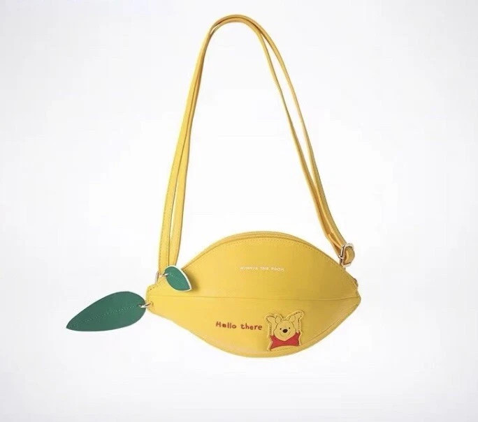 Disney Yellow Winnie The Pooh Fruit Lemon Bag Crossbody Shoulder Case New | eBay | eBay US