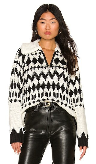 Show Me Your Mumu Sun Valley Pullover in White. - size M | Revolve Clothing (Global)