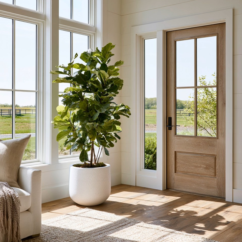 Plants are one of the most underrated elements in home decor, yet they have the power to completely transform a space.

A single, well-placed tree like this fiddle leaf fig can instantly elevate a room. It brings in life, softness, and that natural movement that no furniture piece can replicate. Whether your home is a warm country-style space, a modern city apartment, a Tuscan-inspired retreat, or a minimal contemporary home, greenery adapts effortlessly and enhances everything around it.

There is something grounding about plants. They connect your interiors to nature, making your home feel calmer, more intentional, and more alive. In feng shui, greenery is highly valued because it represents growth, energy, and balance. And just as important, it is always recommended to choose what you can maintain. If real plants feel like a commitment, high-quality decorative trees can create the same visual impact while keeping your space looking fresh and cared for.

Notice how this one piece anchors the entire corner. It fills the vertical space, softens the light from the windows, and adds depth without cluttering the room.

If a space in your home feels incomplete, do not overthink it. Start with a plant.

#HomeDecorIdeas #FengShuiLiving #ModernInteriors 

 #LTKHome
