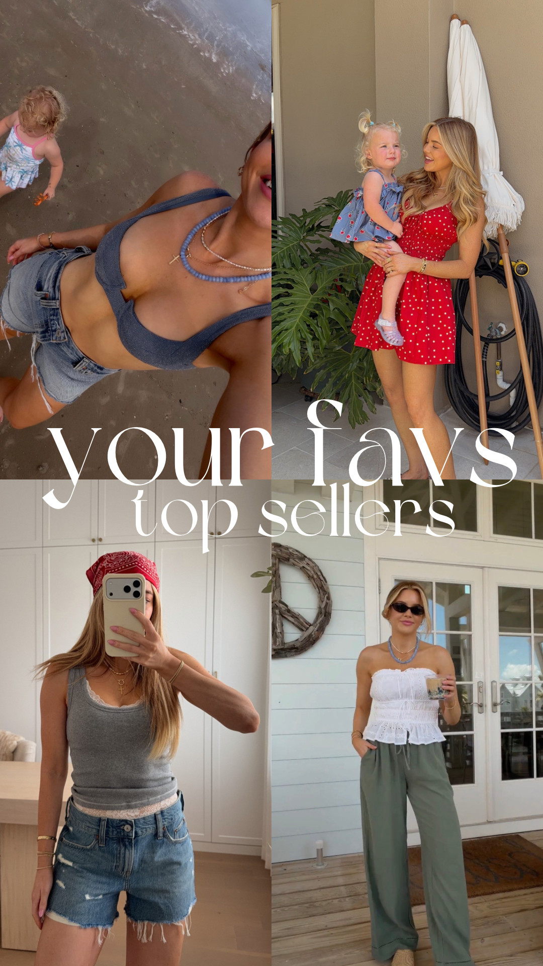 top sellers of the week! 🤍 

top shopped, abercrombie, denim, bikini, summer fashion, summer dresses, michele jaliene  

 #LTKootd