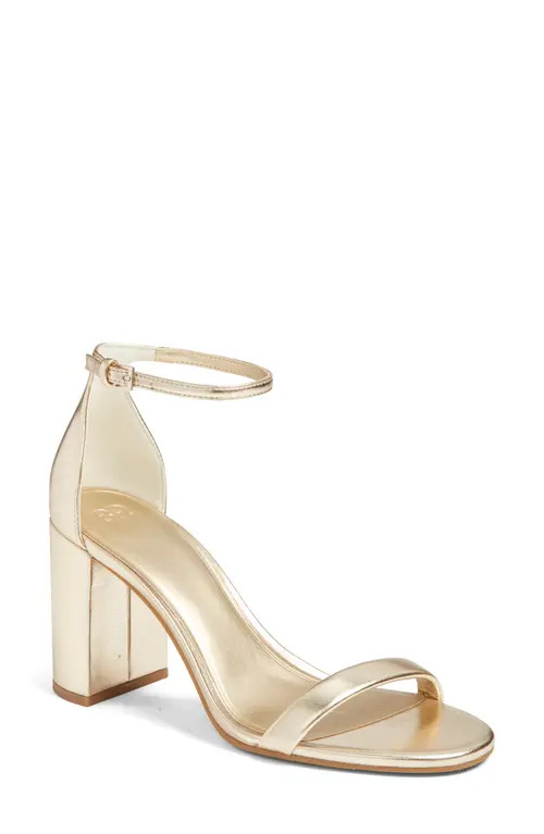 BP. Livia Ankle Strap Sandal in Gold Light Metallic at Nordstrom, Size 7 | Nordstrom