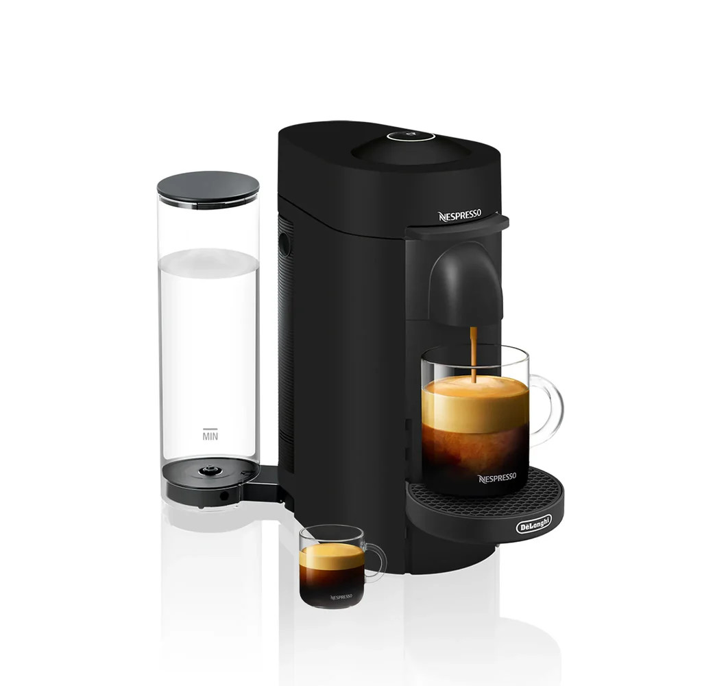 Nespresso Vertuoplus Coffee Maker And Espresso Machine By Delonghi Black Matte | REBEL (formerly Rebelstork)