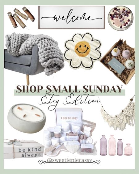 Etsy: Small Business Sunday 🤍 

Mother’s Day is just around the corner, and here are some amazing (and affordable) options! Home decor, candles, personalized boxes, big blankets  & more! Make sure to check out my Gift Guide for more of my seasonal favourites!💫#LTKparties 

#LTKbeauty #LTKgiftguide #LTKcanada