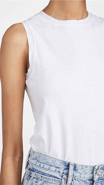 Essential Cotton Muscle Thong Bodysuit | Shopbop
