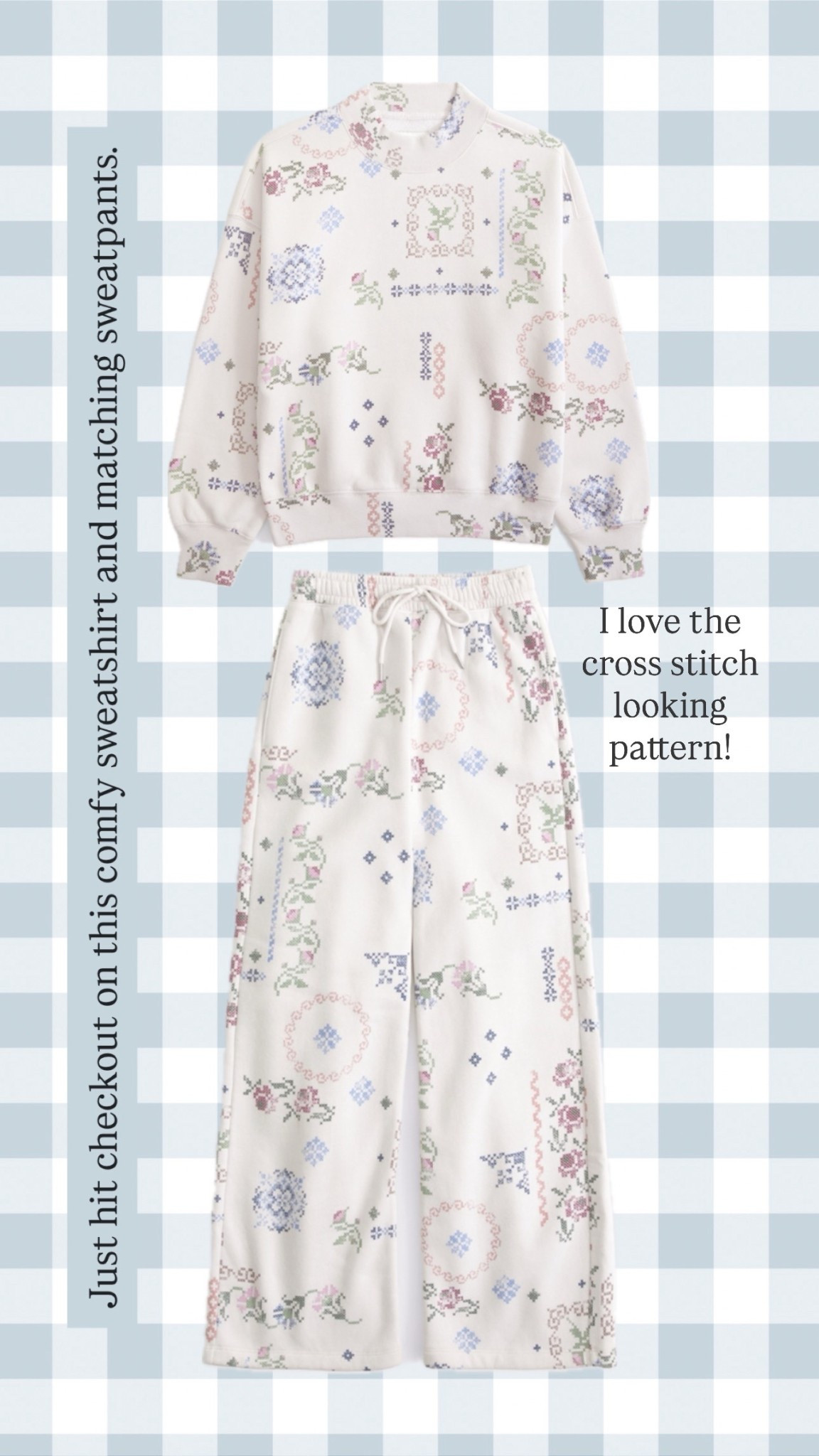 I just hit checkout on this comfy @abercrombie sweatshirt and matching sweatpants. 

#LTKTall #LTKdayinmylife