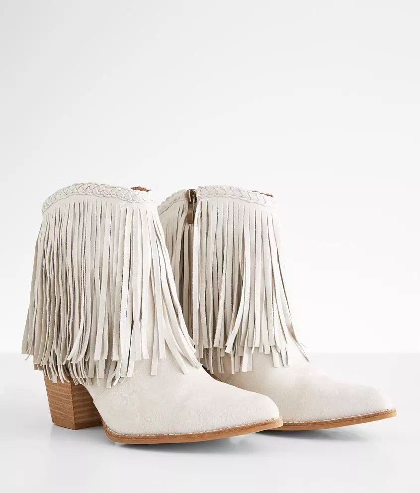 Misty Fringe Western Ankle Boot | Buckle
