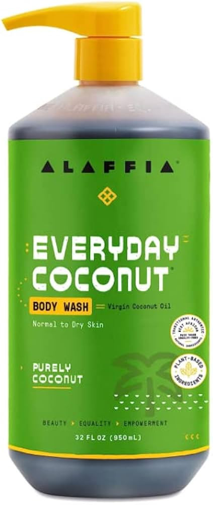 Alaffia Coconut & Coffee Berry Purely Coconut Body Wash - 1 Each - 32 FZ | Amazon (US)